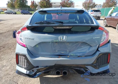 2018 Honda Civic Sport z USA, uszkodzony, nr VIN SHHFK7H41JU428102